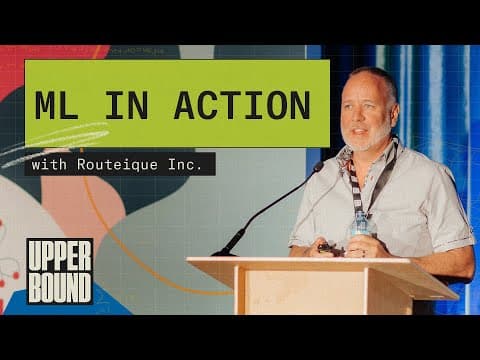 Upper Bound 2023: ML in Action featuring Routeique