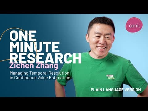 One Minute Research in Plain Language: Making reinforcement learning efficient in real-world systems