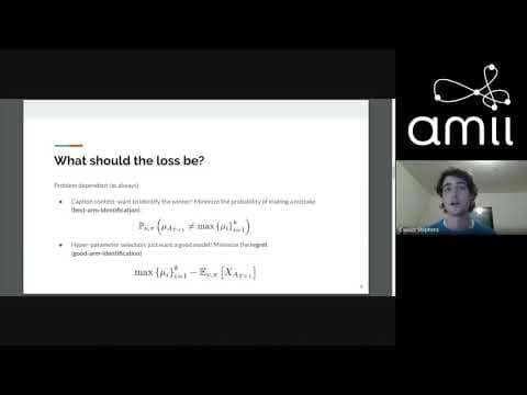 Tea Time Talks: Connor Stephens, How to Sample When No One’s Watching – Open Problems in Bandit Exploration